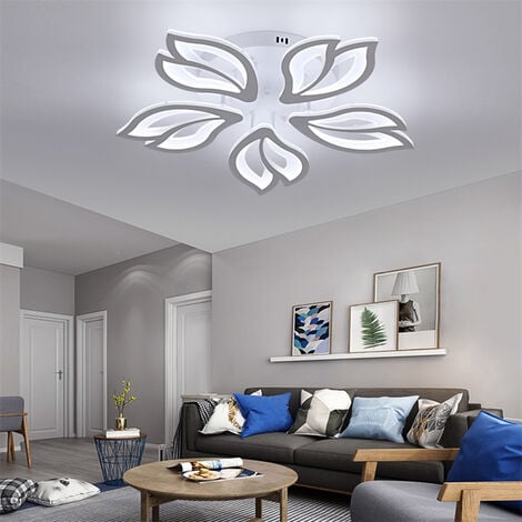 GREELUSTR LED Modern Deckenleuchte Acryl Deckenlampen Wohnzimmer Badleuchte Küchen Kaltweiß