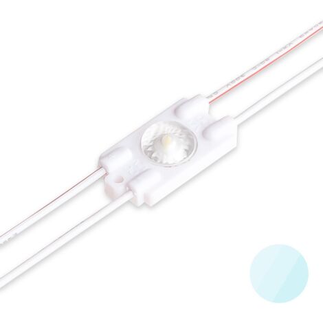 LED Modul 0,5W 12V 6500K 175° IP67