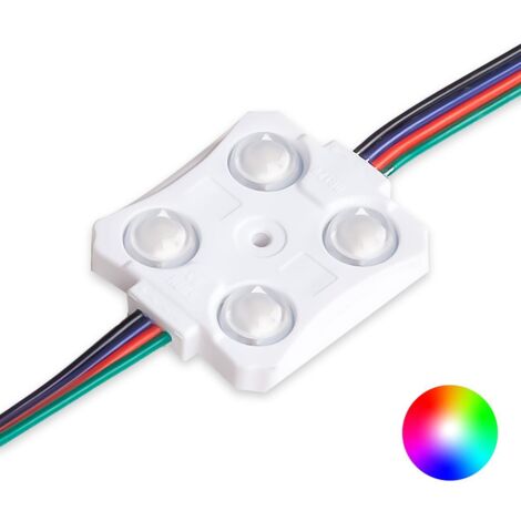 LED Modul 1,44W 12V 160° IP65 - Lichtfarbe: RGB