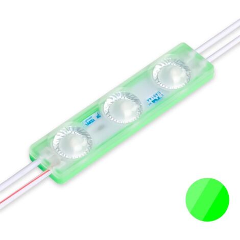 LED Modul 1,5W 12V 170° IP65 - Lichtfarbe: Grün