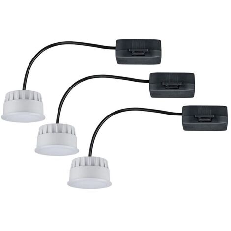 LED Modul Choose 3er-Set Rund mit 3-Stufen-Dimmer 2700K