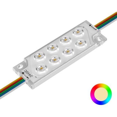 LED Modul DC24V 3W IP68 - Lichtfarbe: RGB+3000K