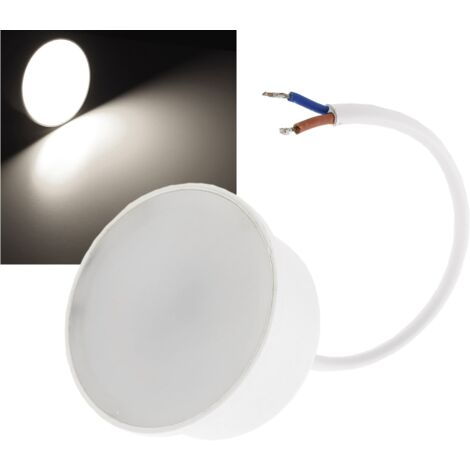 LED Modul Piatto W5“ für Einbauleuchten, 5W, 400lm, EEK: F, 4200K, Ø 50 mm