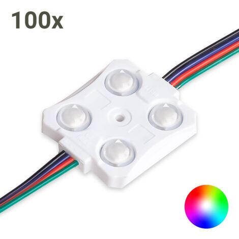 LED Modul RGB 1,44W 160° 12V IP65 (100 Stück VPE)