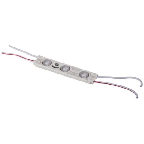 LED MODULO 3SMD DIODI SMD2835 BIANCO IP67 6000K                                                          - Luce FREDDA