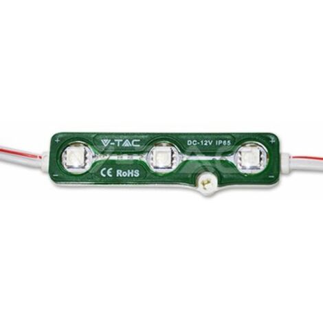 LED MODULO 3SMD DIODI SMD5050 VERDE IP67