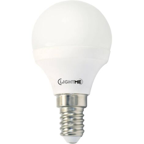 LED (monocolore) Classe energetica: A+ (A++ - E) LightMe  LM85148  E14 Potenza: 6 W  Bianco caldo N/A   6 kWh/1000h