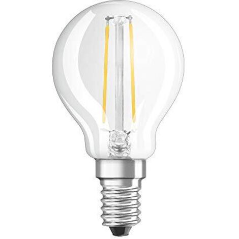 LED (monocolore) Classe energetica: A++ (A++ - E) OSRAM LED Retrofit CLASSIC P 15 CL 1.5 W/2700K E14 4058075434349  E14