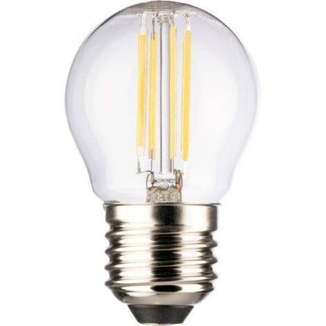 LED (monocolore)  Müller-Licht Retro-Chic 400397  E27 Potenza: 4.5 W  Bianco caldo N/A   5 kWh/1000h