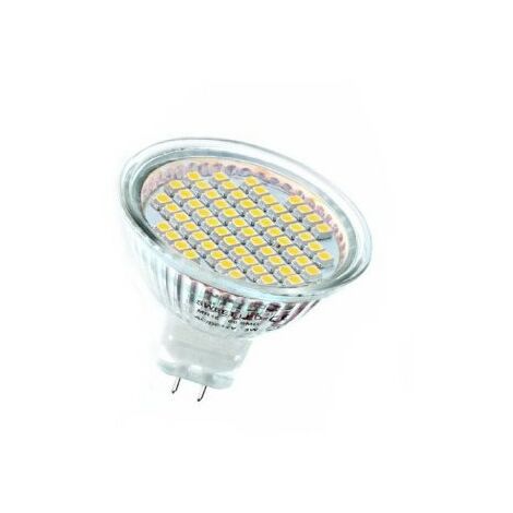LED MR16 - 12V - MR16 - 4.6W LUMIERE DU JOUR - Transparente