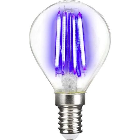 Ampoule LED pour guirlande type guinguette 1W G45 B22 Bleue - 2006 - Fox  Light
