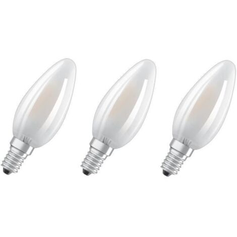 LED N/A OSRAM HOMELIGHTING 4058075819375 4.2 W = 40 W blanc chaud (Ø x L) 35 mm x 100 mm 3 pc(s) S303471