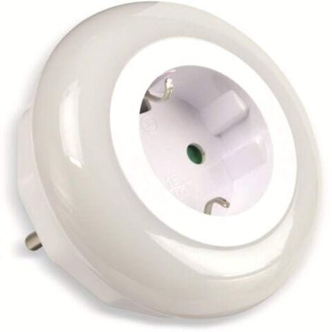 LED-Nachtlicht mit Dämmerungsautomatik DAYLITE NL-82-WBG