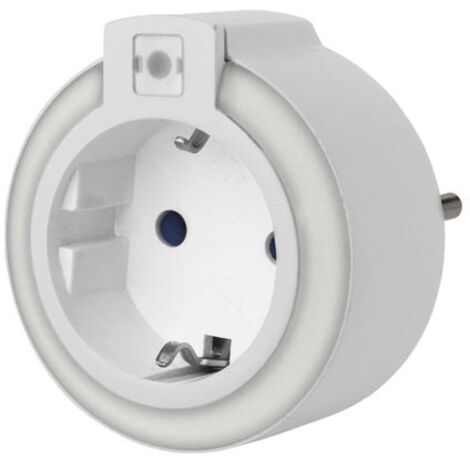 LED-Nachtlicht mit Steckdose – Deutscher Stecker