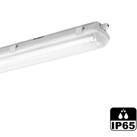 ECOPOWER: Plafoniera stagna LED, 150cm, 7150lm, 55W, prolungabile