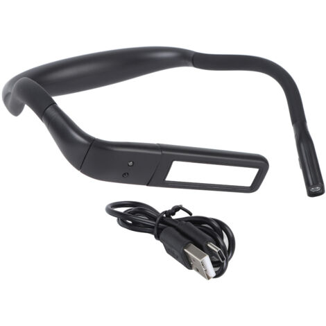 LED Neck Hanging Light USB Type C Rechargeable 3 Colors Neck Reading Lamp 1800mAh for Fishing Camping