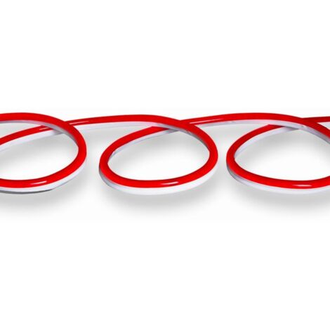 LED NEON FLEX 24V ROSSO IP65 10M