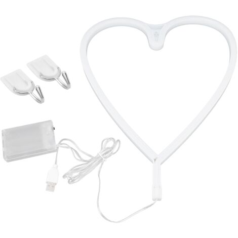 LED-Neon-Liebeslicht, USB- oder batteriebetrieben, für Schlafzimmer- oder Bardekoration