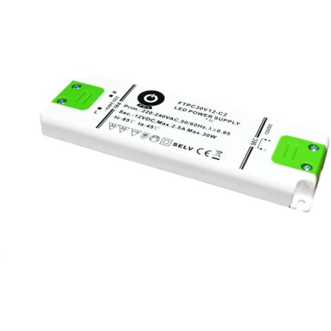LED Netzteil 30W 12V 2.5A IP20 POS-Power FTPC30V12-C2 Schaltnetzteil Konstantspannung CV