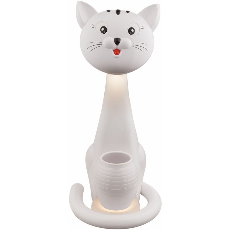 

LED niños que escriben lámpara de mesita de noche cat touch DIMMER lámpara de luz diurna móvil