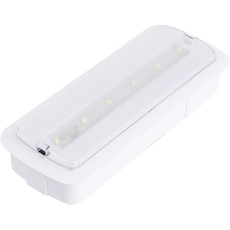 LED-Notleuchte 3W + Deckeneinbausatz PC - PC