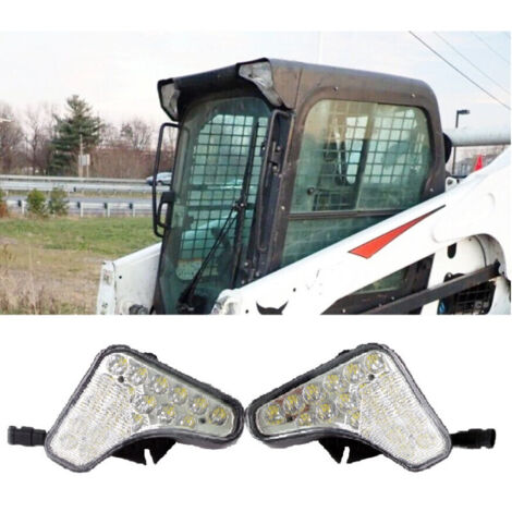 Комплект Лед Диодни Фарове Led Халогени OSRAM LEDs 188мм/174мм/150мм 90W Подходящи За Мини Багер Bobcat