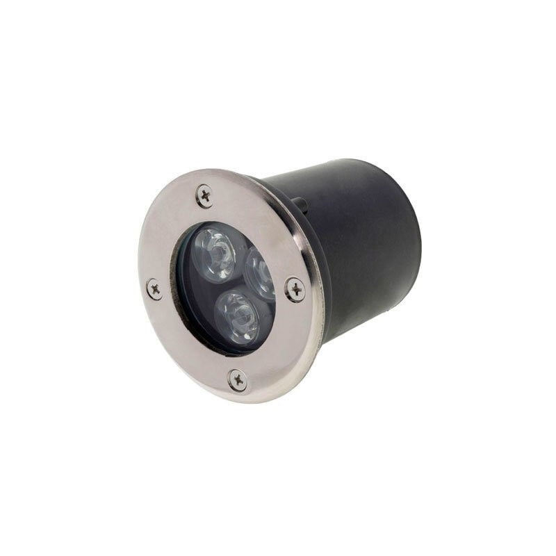 Spot led Encastrable 3W 240lm Ø100mm Étanche IP65 18°- Blanc du Jour 6000K