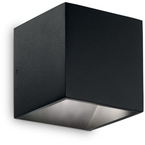 LED Outdoor Cube Up Down Light Schwarz IP54, 3000K