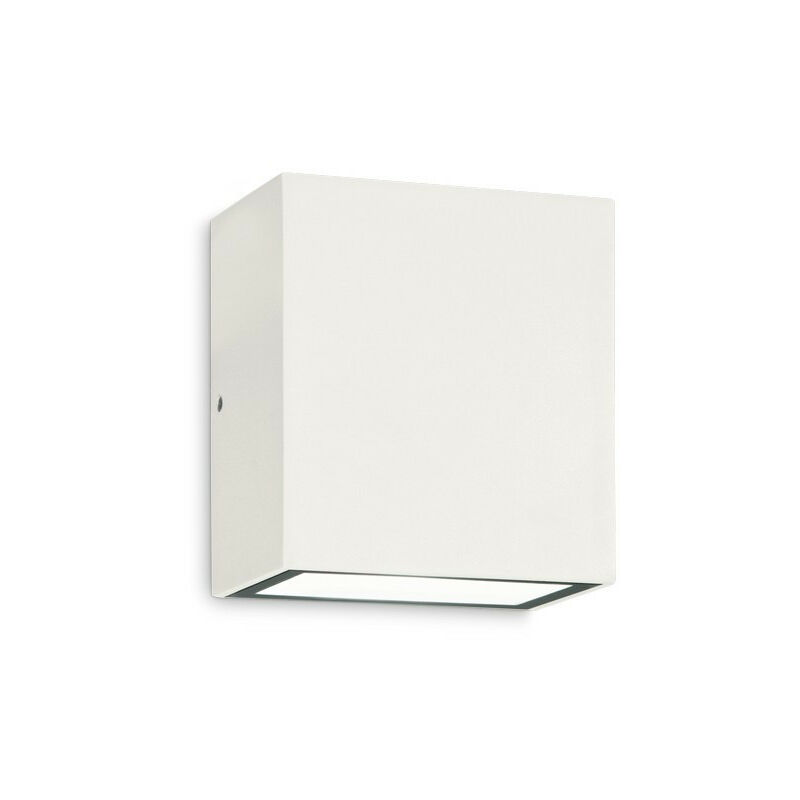 Ideal Lux Lighting - LED Outdoor Cubic Up & Down Wandleuchte Weiß IP65, 4000K