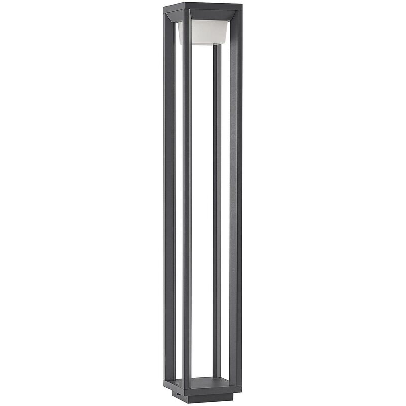 Outdoor lights Gamion (modern) in Silver made of Aluminium (1 light source,) from Prios dark grey