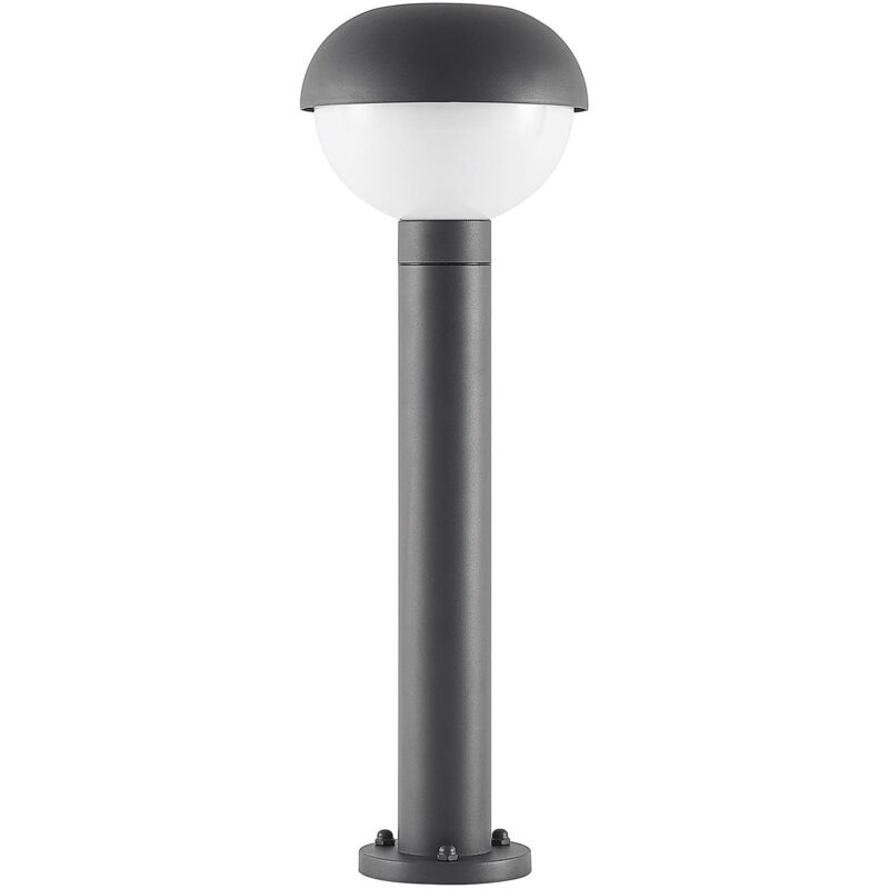 Outdoor lights Kallie (modern) in Black made of Aluminium (1 light source,) from Lindby dark grey (ral 7016), white