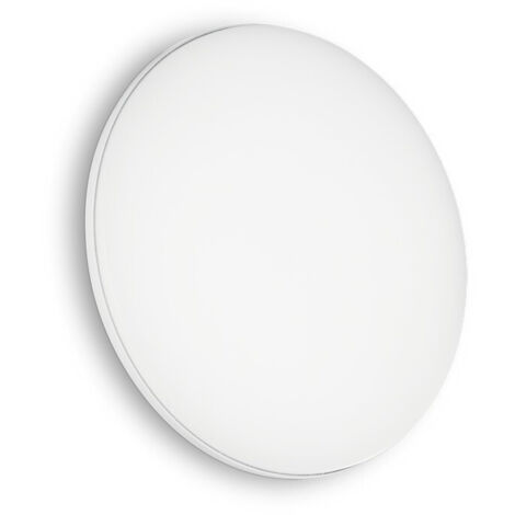 LED Outdoor Rund Einfach Bündig Weiß IP65, 3000K
