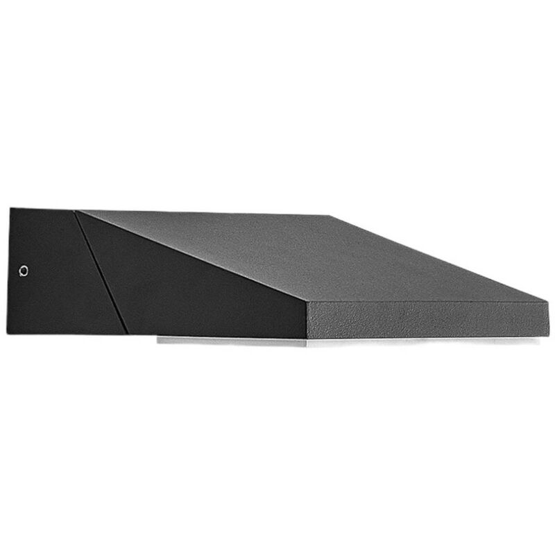Lucande Led Outdoor Wall Light 'auda' Made Of Aluminium
