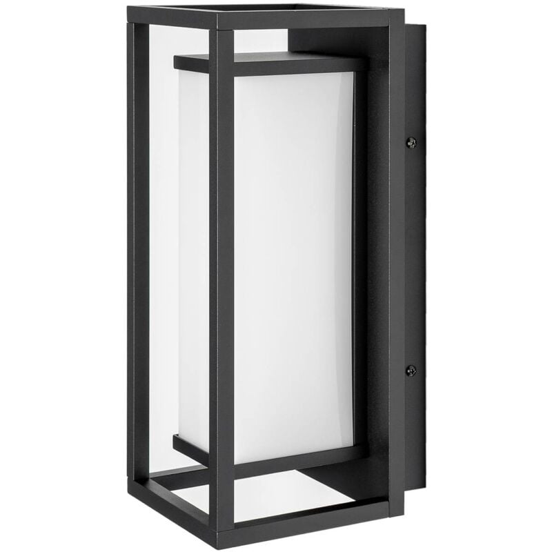 Outdoor Wall Light Banetti (modern) in Black made of Aluminium (1 light source,) from Lucande - black