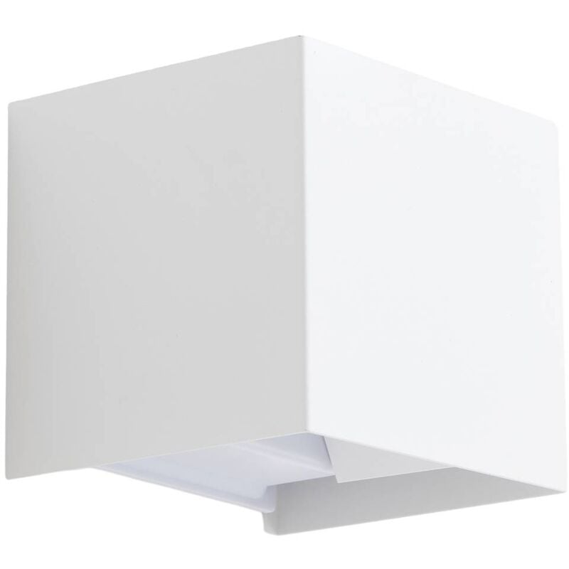 ELC - Outdoor Wall Light Ildaria dimmable (modern) in White made of Aluminium (1 light source, G9) from white