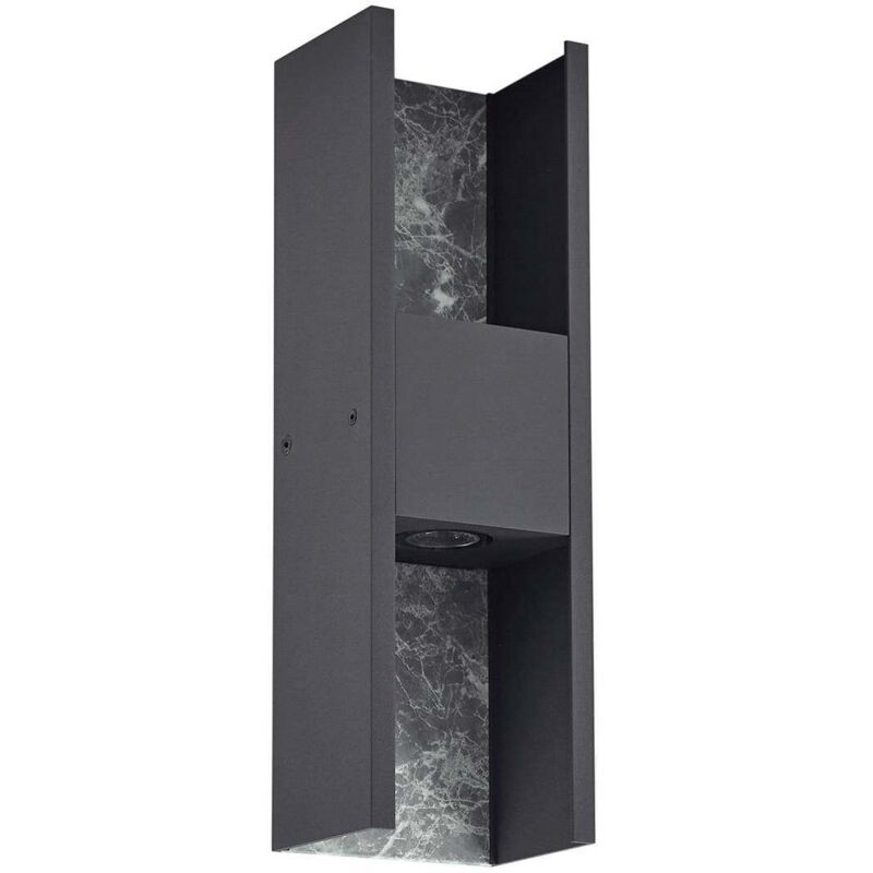 Lucande - Led Outdoor Wall Light 'lavrin' Made Of Aluminium