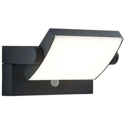 LINDBY LED Outdoor Wall Light 'Sherin' made of Aluminium