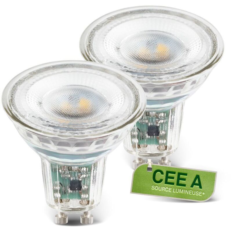BRILONER Set of 2 GU10 Warm White Class A LED Bulbs