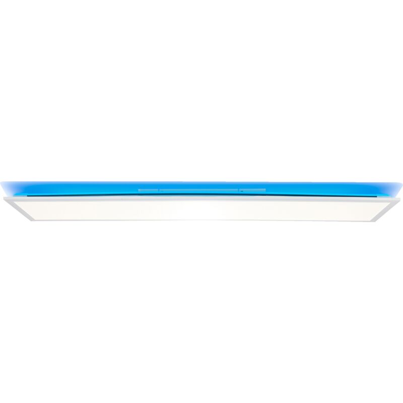 Lightbox - LED Panel Deckenleuchte, 120x30cm, 36 Watt, mit RGB Hintergrundbeleuchtung, 2700-6500 Kelvin, Metall/Kunststoff, Weiß'-'LB00001370