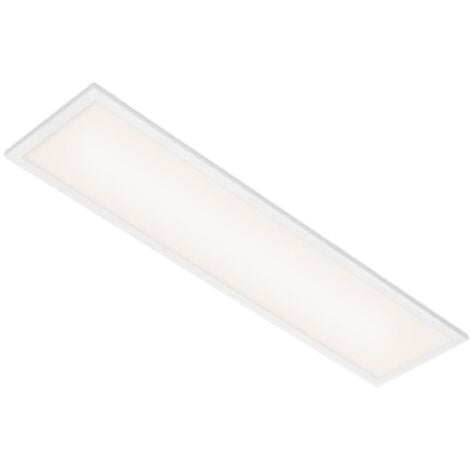 LED Panel Deckenleuchte Deckenpanel Ultraflach Deckenlampe 22W 100x25 cm Weiß