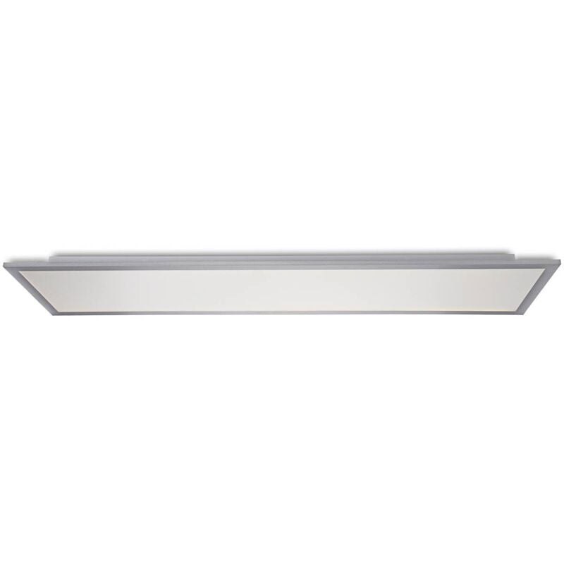 Prios - led Panel Dinvoris dimmable (modern) in Silver made of Plastic for e.g. Living Room & Dining Room (1 light source,) from white, silver