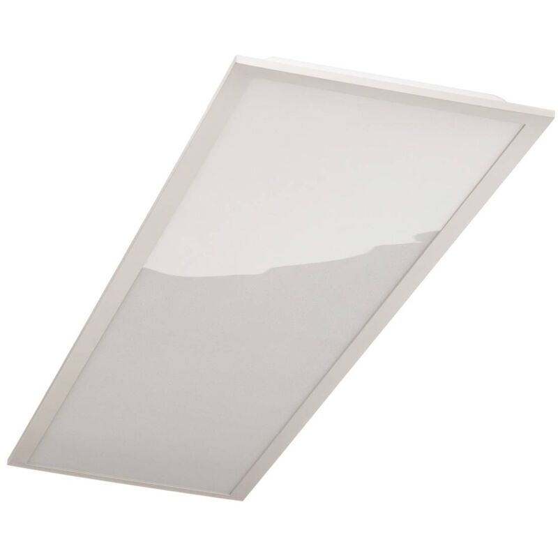 Lindby - led Panel Kenma dimmable (modern) in White made of Plastic for e.g. Living Room & Dining Room (1 light source,) from white