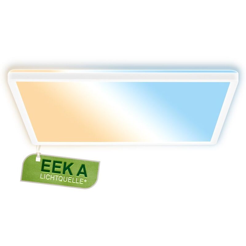 B.k.licht - Led Panel Led Deckenleuchte Deckenlampe Eek A Dimmbar Fernbedienung Cct