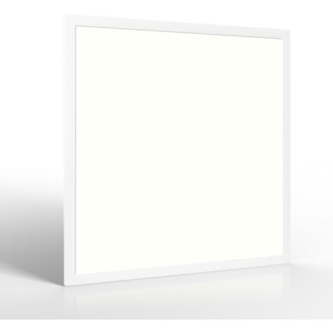 LED Panel Pro 62x62cm 40W Rahmen weiß - Lichtfarbe: Neutralweiß 4000K