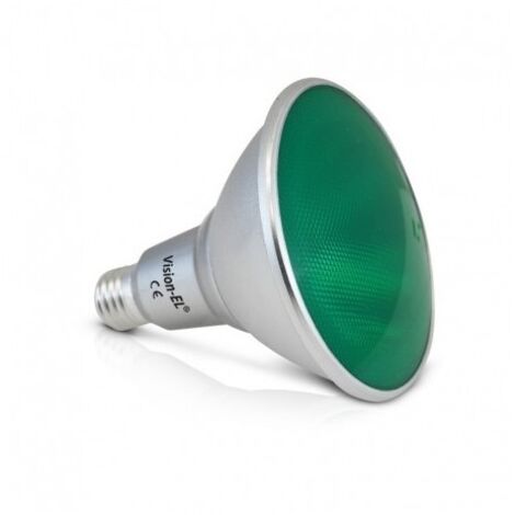 LED PAR38 16W E27 VERT 25° IP65 BOITE MIIDEX VISION-EL 8109