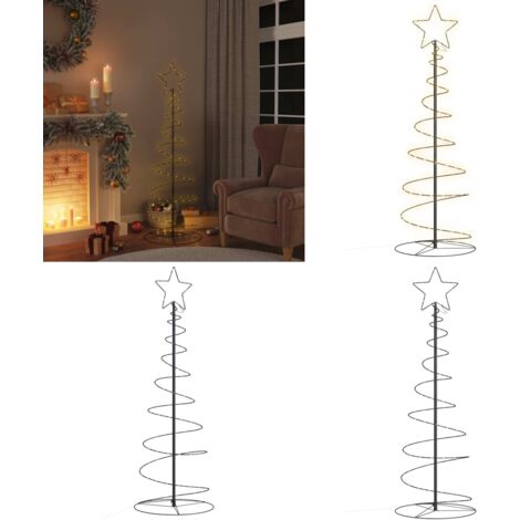 LED para árbol de Navidad 100 LED blanco cálido 150 cm - Luces LED navideñas - Decoración navideña