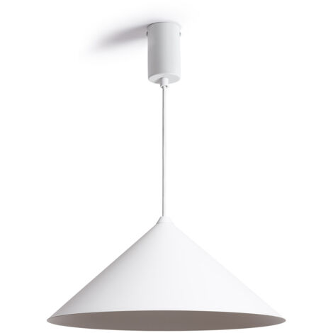 LED-Pendelleuchte 8W Metall Elise L Weiß