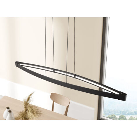 LED Pendelleuchte FENGA dimmbar & CCT Lichtfarbe, Breite 119cm