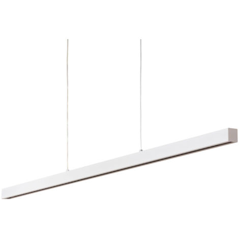 LED Pendelleuchte Lineal 42W Aluminium CCT Doppelseitige Beleuchtung Funky Sly Weiß Wählbar (Warm-Neutral) 2700K - 3500K - 4000K
