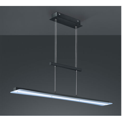 LED Pendelleuchte SMASH Schwarz dimmbar & höhenverstellbar, Breite 100cm